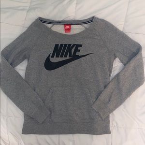 Nike grey sweatshirt